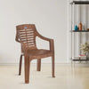 Nilkamal CHR6020 Plastic Arm Chair (Pear Wood) - Main View