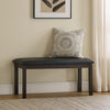 Nilkamal Mauna Multi Use Medium Sitting Bench for Living Room | Dining Room (Dark Cappuccino)