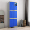 Nilkamal Freedom Mini Large (FML) Plastic Storage Cabinet (Deep Blue / Grey)