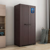 Nilkamal Freedom Large 18 (FMSC18) Shoe Rack Plastic Cabinet (Weather Brown)