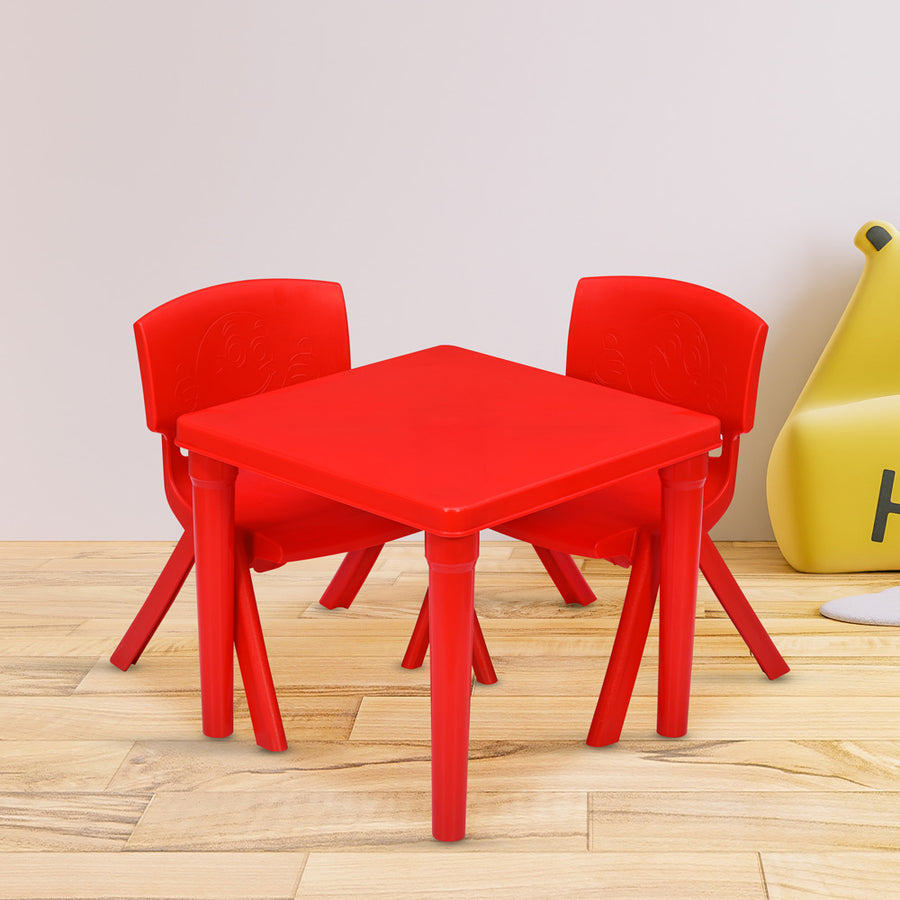 Nilkamal Genius Ludo Table + 2 Chairs Kid's Study Set