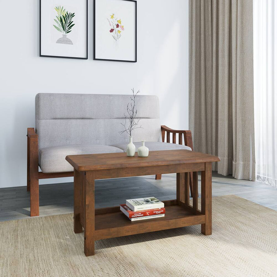 Nilkamal Conolly Solid Wood Center Table (Brown)
