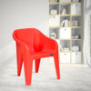 Nilkamal Eeezy Go Plastic Arm Chair (Peach)