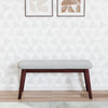 Nilkamal Venus Multi Use Medium Sitting Bench for Living Room | Dining Room (Milan Walnut)