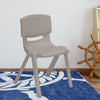 Nilkamal Berry 800H Study Chair (Light Grey)