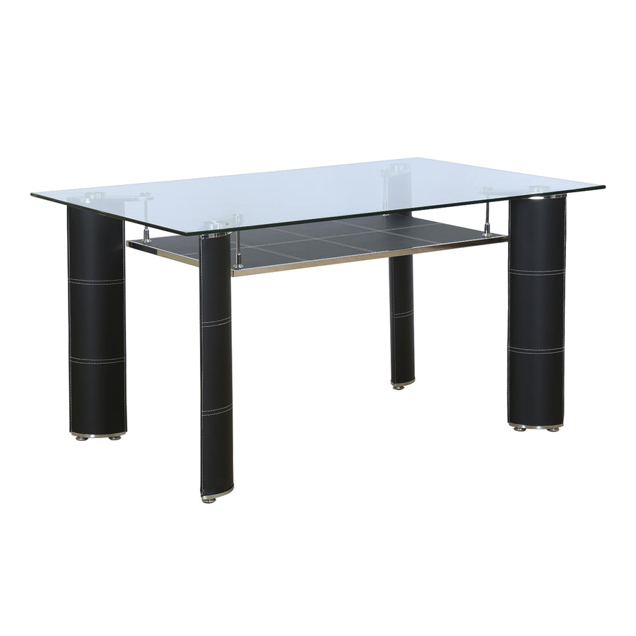 Nilkamal Bristan 6 Seater Dining Table (Black)