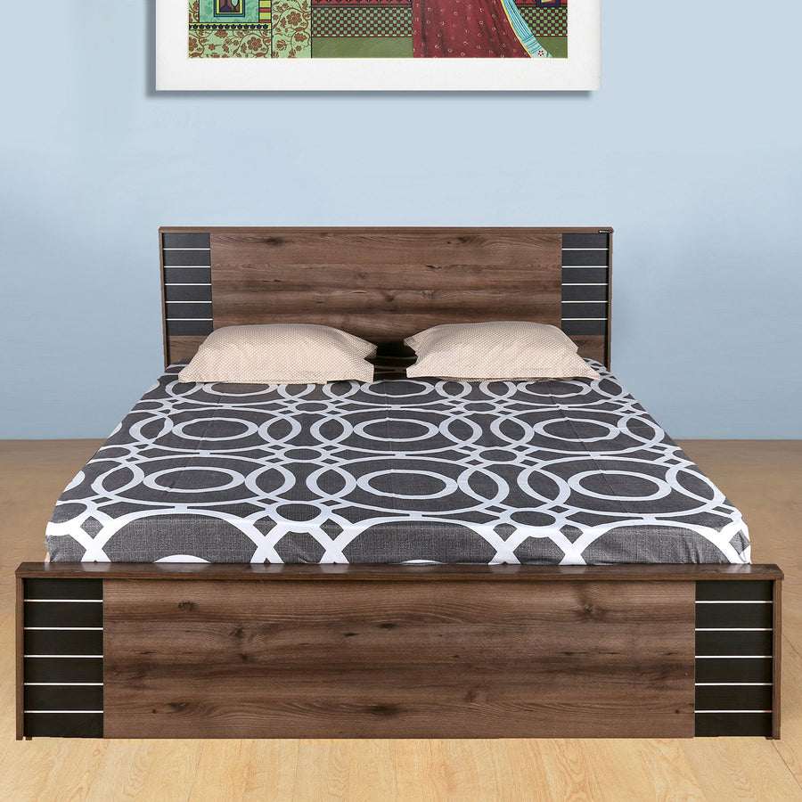 Nilkamal Iconic King Bed (Oak)