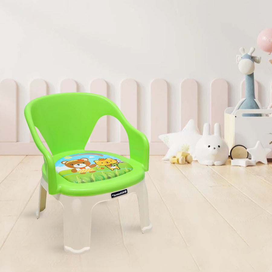 Nilkamal Pups Kids Chair (Green)