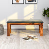 Nilkamal Hulk Multi Use Medium Sitting Bench for Living Room | Dining Room (Honey)