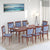 Nilkamal Steak 8 Seaters Dining Set (Brown)