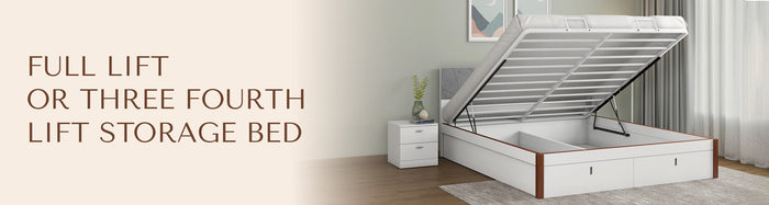 Full Lift or Three Fourth Storage Bed : Which One Should You Pick?