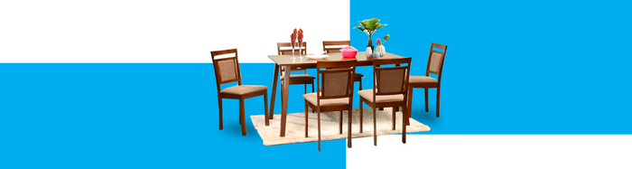 6 Seater Dining Table Sets: Where Good Food Leads to Good Moods