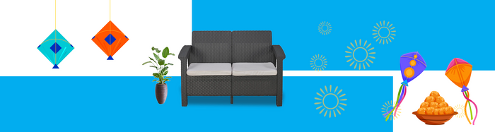 Decorate Your Home With Stylish Outdoor Furniture This Makar Sankranti