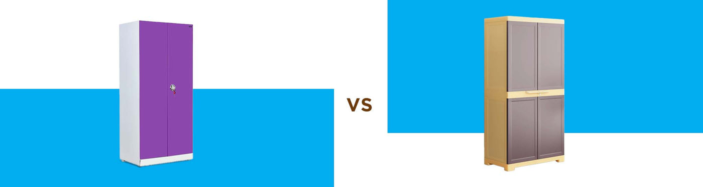 Steel Almirahs or Plastic Cabinets: Durability Vs Affordability!