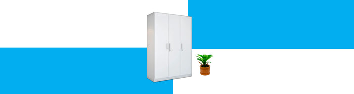 Explore Spacious Modern Three-Door Wardrobe for Your Luxurious Bedroom