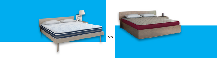 Know Spring Mattress vs Foam Mattress And Choose The Best One.