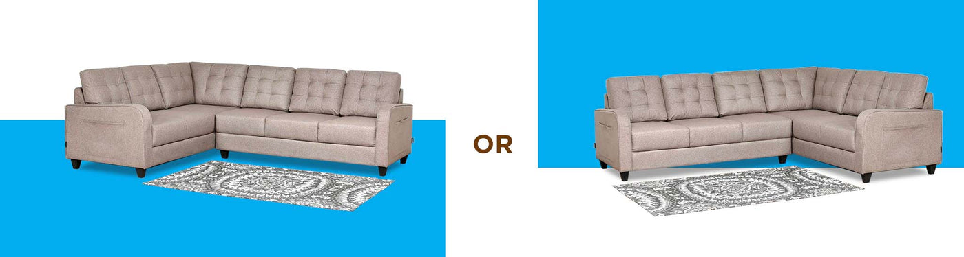 How to choose between RHS vs LHS sectional sofa for your home?
