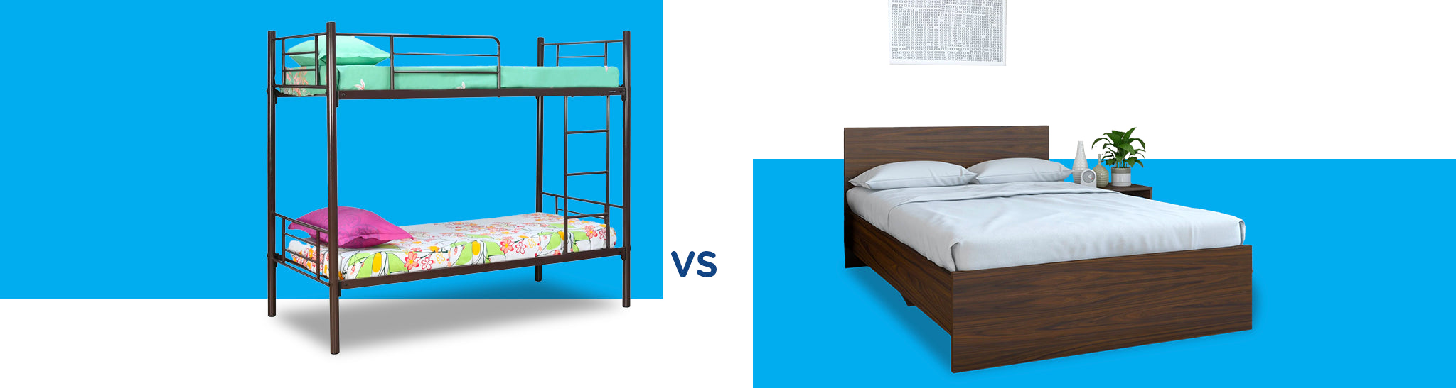 Nilkamal Furniture Guide To Choose From Bunk Bed vs Twin Bed