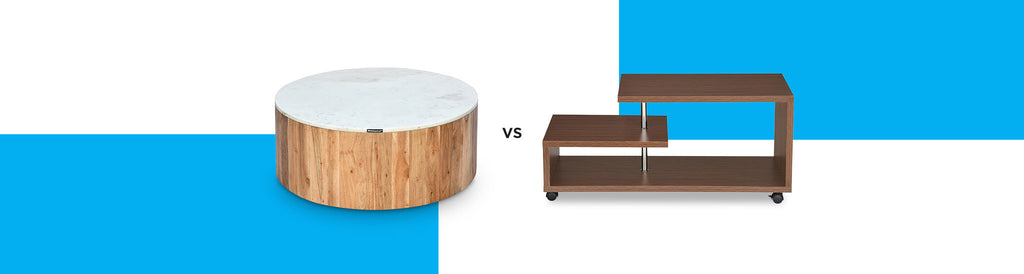 Round vs Rectangular Coffee Tables: Which Shape Fits Your Room