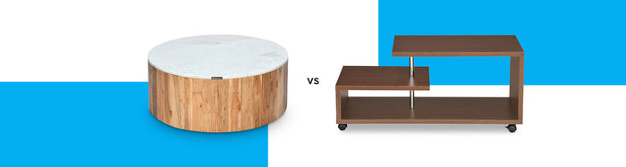 Round vs Rectangular Coffee Tables: Which Shape Fits Your Room