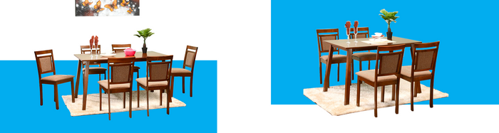 Select 6 Seater vs 8 Seater Dining Table Sets Based on the Dining Space