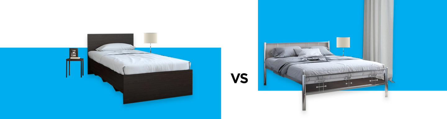 Bed between single and double discount