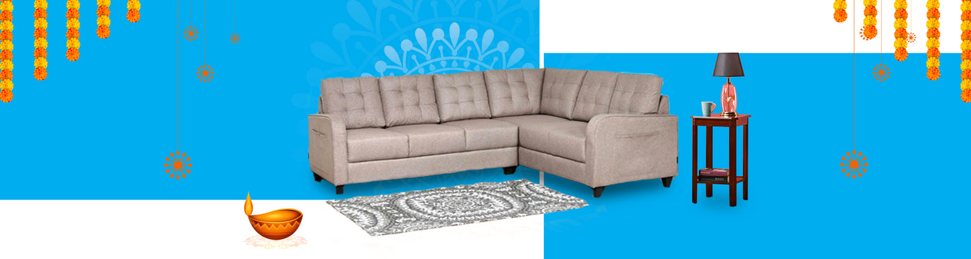 Why Should You Opt for L Shape Sofa This Diwali Nilkamal Furniture