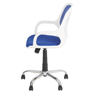 Nilkamal Yaris Mid Back Chrome Base Chair