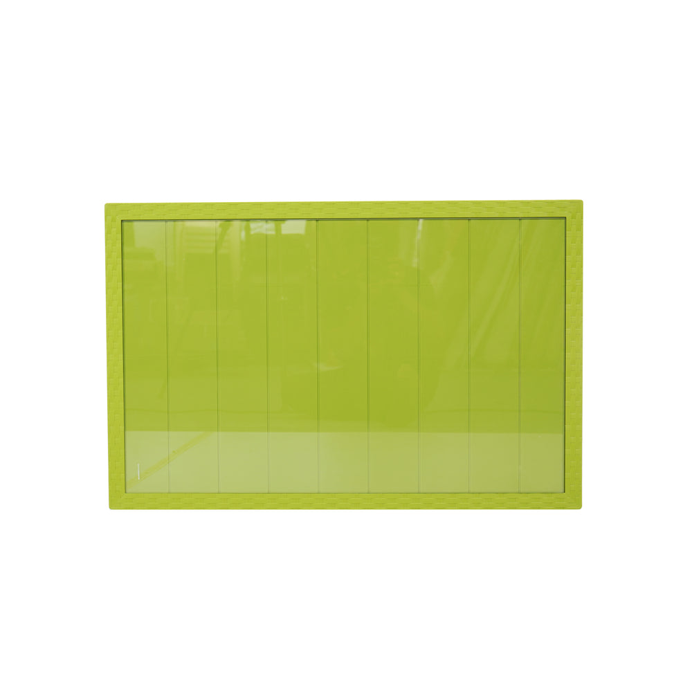 Nilkamal Center Table 1 Cane & Glass