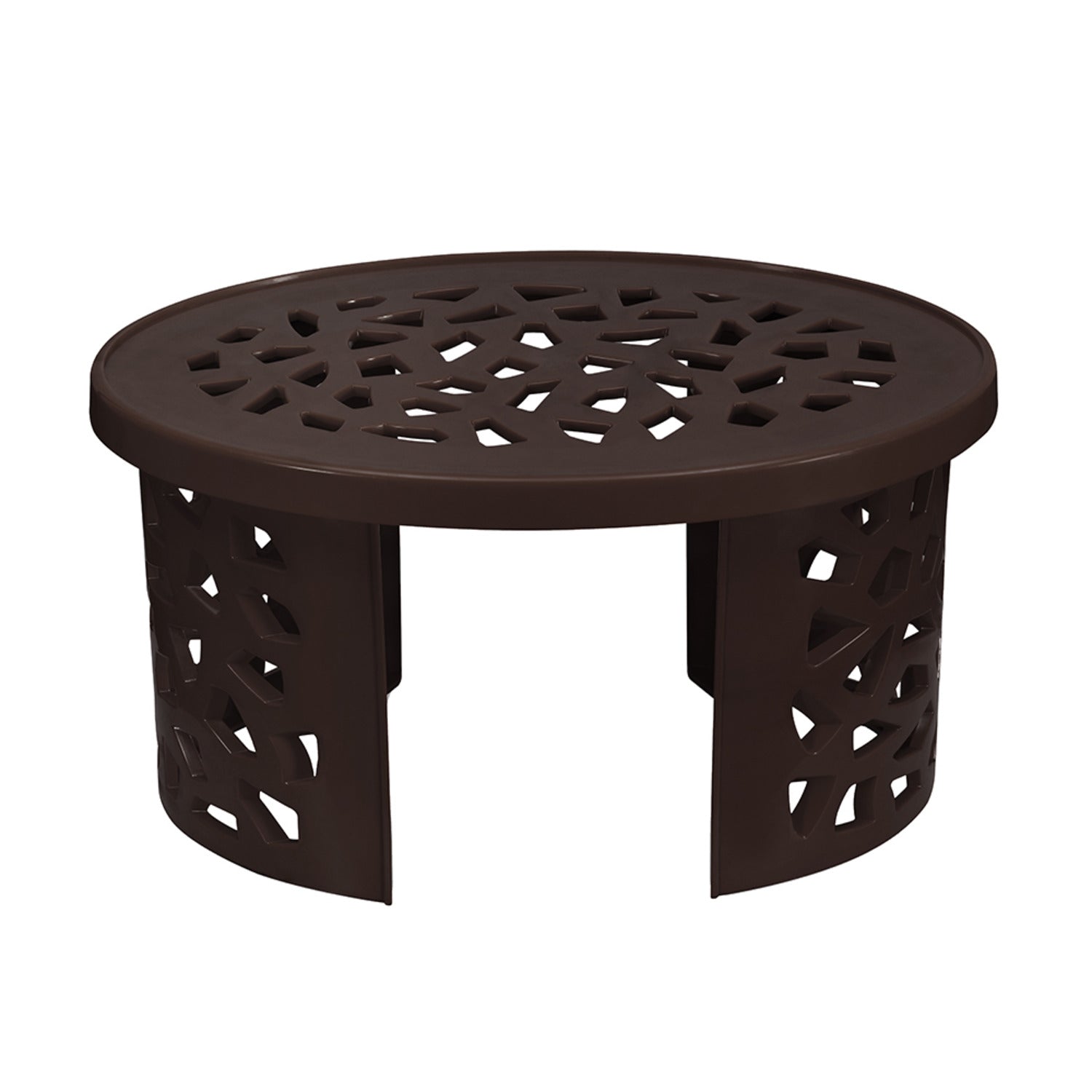 Nilkamal Crystal Plastic Centre Table