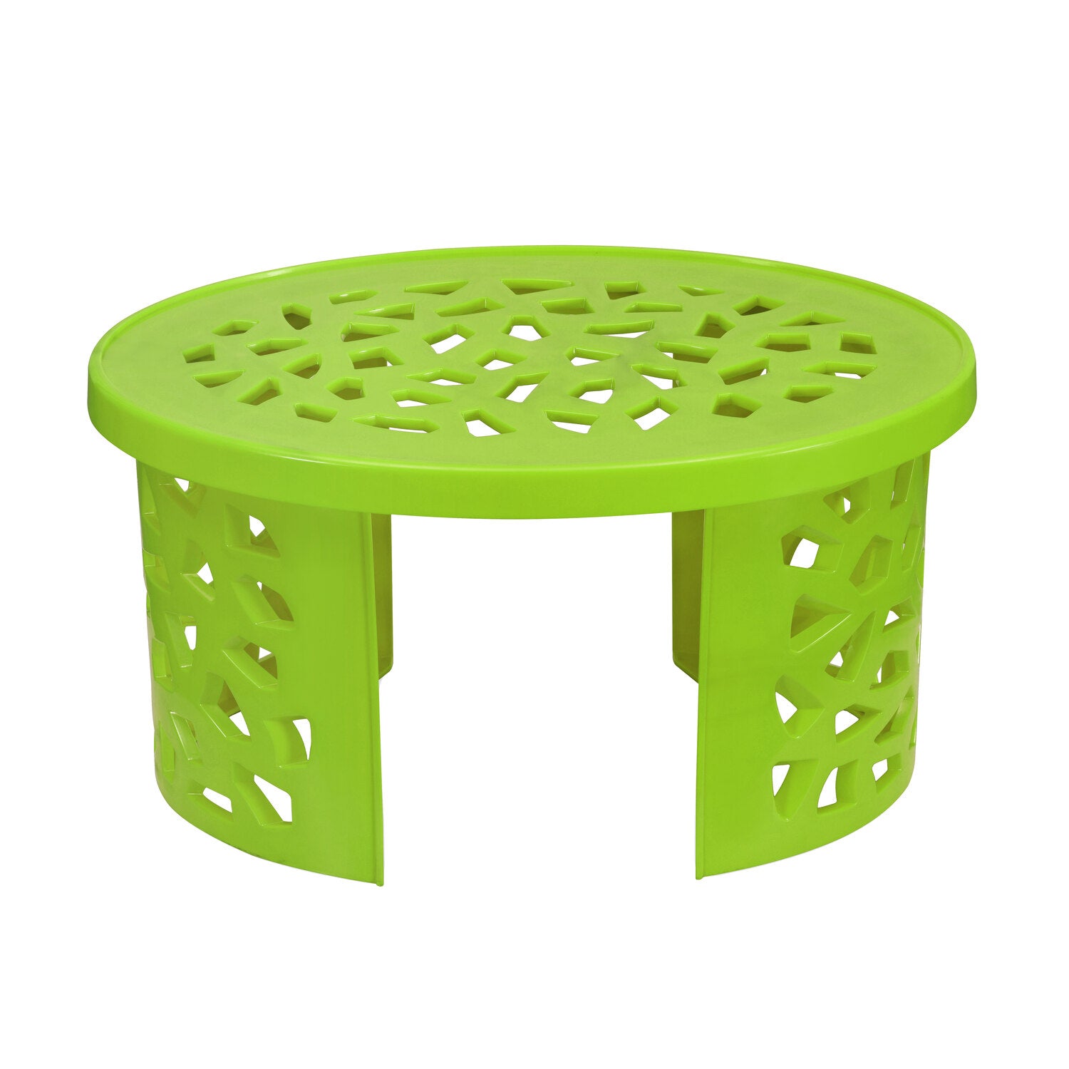 Nilkamal Crystal Plastic Centre Table