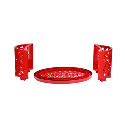 Nilkamal Crystal Plastic Centre Table