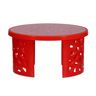 Nilkamal Crystal Plastic Centre Table