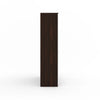 Nilkamal Mozart 4 Door Mirror Wardrobe (Walnut / White) - Side View