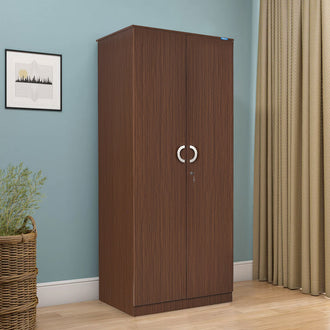 Nilkamal Massif 2 Door Wardrobe (Legno Oak)
