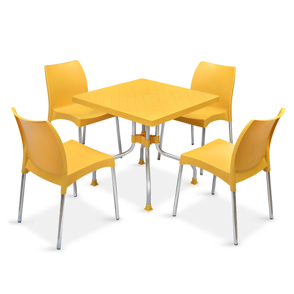 Nilkamal Orchid Chair Plastic Dining Set Online in India