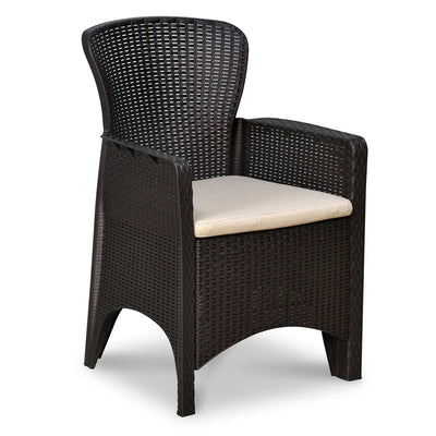 Nilkamal Breeze 2 Seater Balcony Sofa - Chair Slight Side View