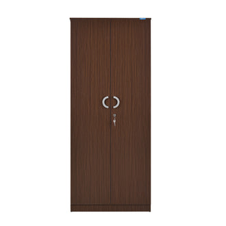 Nilkamal Massif 2 Door Wardrobe (Legno Oak)