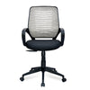 Nilkamal Otis Mid Back Mesh Office Chair (Black & Grey)
