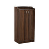 Nilkamal Claymont Shoe Cabinet (Classic Walnut)