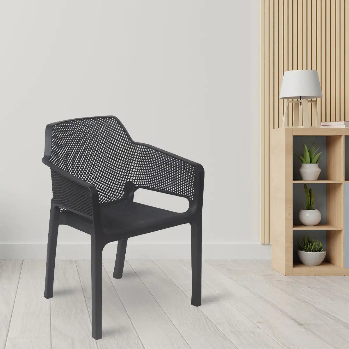 Nilkamal Captain Plastic Arm Chair - Main View