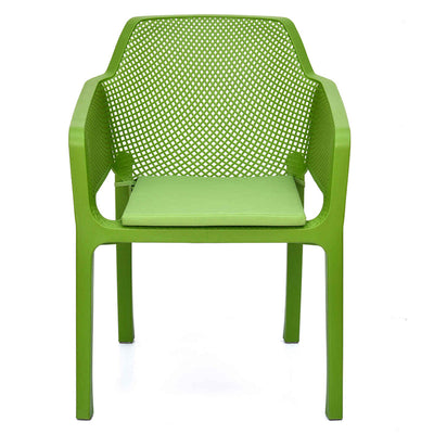 Nilkamal Orchid 1 + 4 Chair Plastic Dining Set (Green)