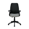 Nilkamal Solitaire Mid Back Chair (Grey/Black)