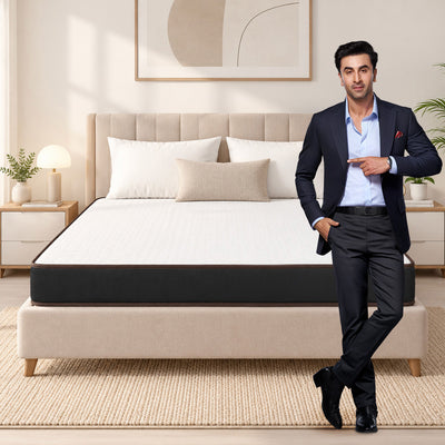 Nilkamal Sleep Lite Dual Comfort 8 Inch Queen Size Mattress - 78 x 60 Inch