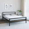 Nilkamal Striker Metal Queen Bed (Black)
