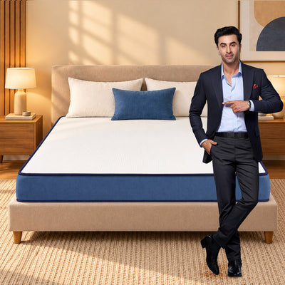 Nilkamal Sleep Plus Memory Foam 6 Inch King Size Mattress - 78 x 72 Inch