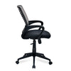 Nilkamal Otis Mid Back Mesh Office Chair (Black & Grey)