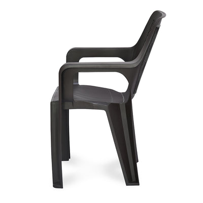 Nilkamal Hexa Plastic Chair with Arm Rest