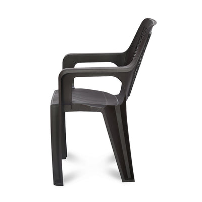 Nilkamal Trendy Plastic Chair with Arm Rest