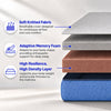 Nilkamal Sleep Plus Memory Foam 6 Inch Queen Size Mattress - 78 x 60 Inch